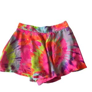 Boutique tie-dye shorts